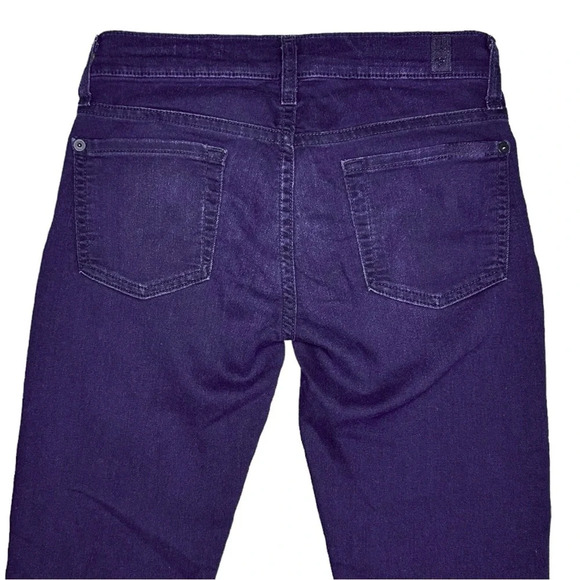 7 For All Mankind Women’s The Skinny Low-rise Jean Size 25 - Picture 4 of 11